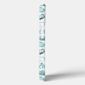 Fantastic Beasts Blue Pattern Case-Mate iPhone Case (Achterkant / Rechts)