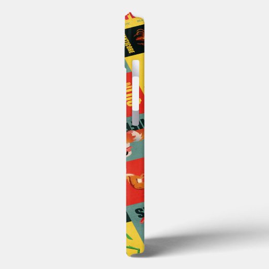 Fantastic Beasts  Pattern Case-Mate iPhone Case (Achterkant / Links)