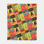 Fantastic Beasts  Pattern Fleece Deken (Voorkant)