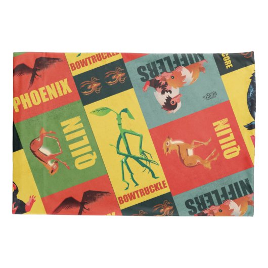 Fantastic Beasts  Pattern Kussensloop (Achterkant)