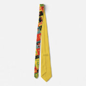 Fantastic Beasts Pattern Stropdas (Achterkant)