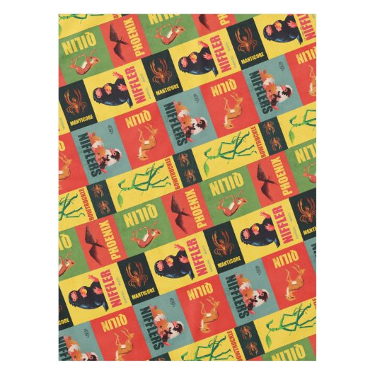 Fantastic Beasts  Pattern Tafelkleed (Voorkant)