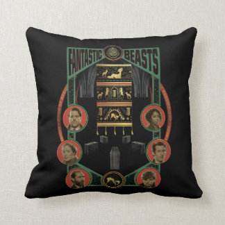 Fantastic Beasts Room of Requirement Graphic Kussen