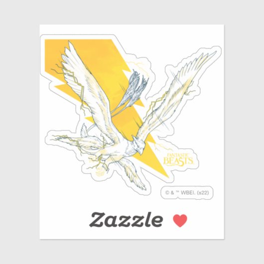 Fantastic Beasts Thunderbird Sticker (Vel)