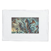 Fantastic Creature Gathering Kussensloop (Achterkant)