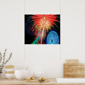 Fantastic Fireworks Poster (Cuisine)