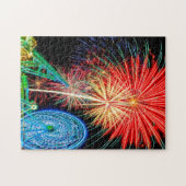 Fantastic Fireworks Puzzle Legpuzzel (Horizontaal)