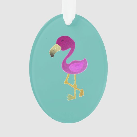 Fantastic Flamingo Ornament (achterkant)