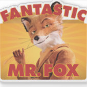 Fantastic Mr Fox Sticker (Voorkant)