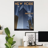 Fantastic New York Poster (Thuiskantoor)