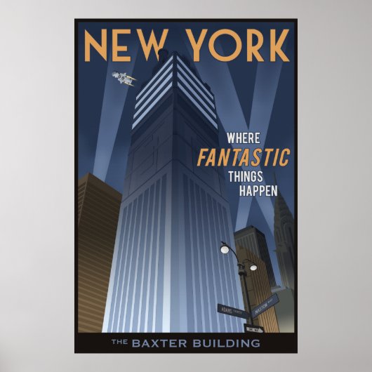 Fantastic New York Poster (Voorkant)