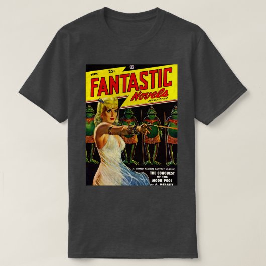 Fantastic Novels Magazine T-shirt (Design voorkant)