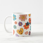 Fantastic personalized retro teacher mug with name (Gauche)