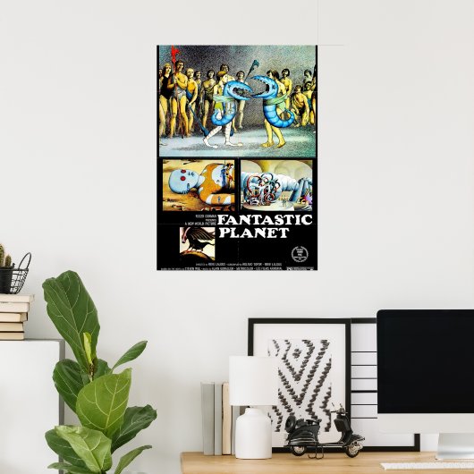 Fantastic Planet Poster (Thuiskantoor)