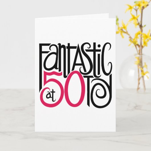 Fantastique à 50 cartes (Fleur jaune)
