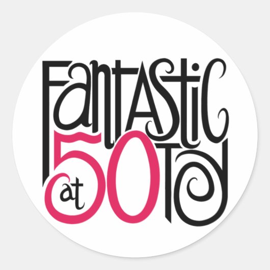 Fantastique à 50 Sticker (Devant)
