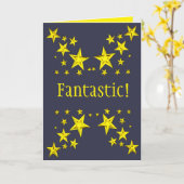 Fantastique ! Carte (Fleur jaune)