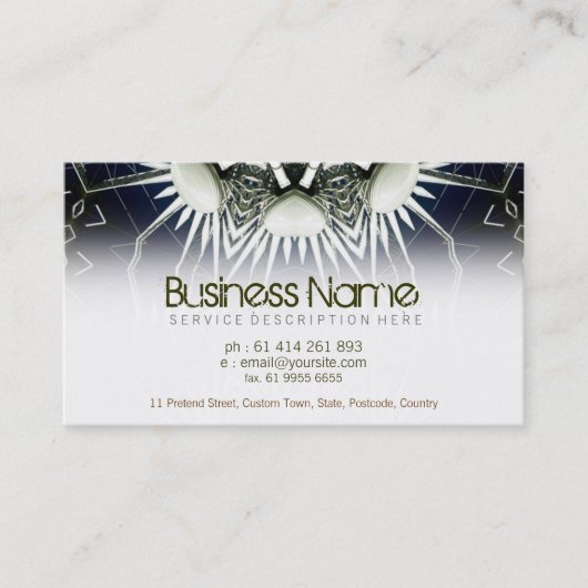 Fantastique Carte de visite SCiFi (Devant)