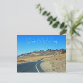 Fantastique carte postale de la vallée de la Mort (Debout devant)