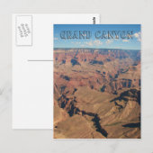 Fantastique carte postale Grand Canyon ! (Devant / Derrière)