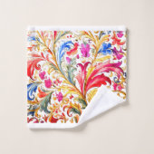 Fantastique design florentin Feuilles (Gant de toilette)