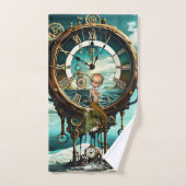 Fantastique horloge vapeur (Serviette à main)