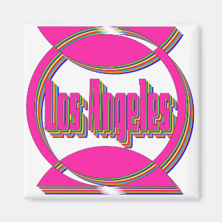 Fantastique Los Angeles 3 Magnet