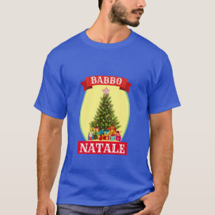 Fantastique nouveauté Noël BABBO NATALE T-shirt