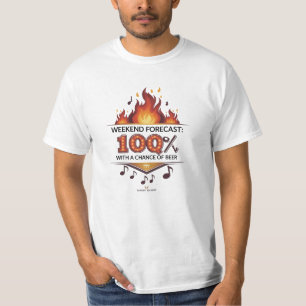 Fantastique T-shirt barbecue et bière pour hommes 