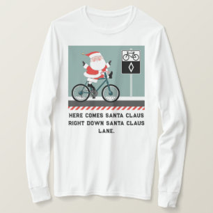 Fantastique T-shirt de Noël à vélo