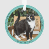 Fantastique visite de chats Père Noël Custom Chris (dos)