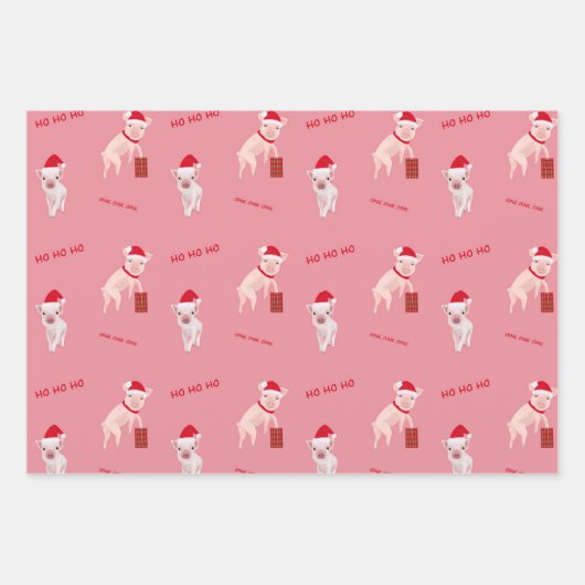 Fantastiques feuilles d'emballage de cochons de No (Devant)