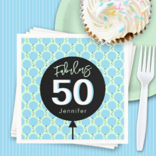 Fantastisch 50 verjaardagsfeestje servet