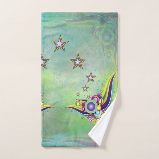 Fantastisch abstract patroon bad handdoek (Handdoek)