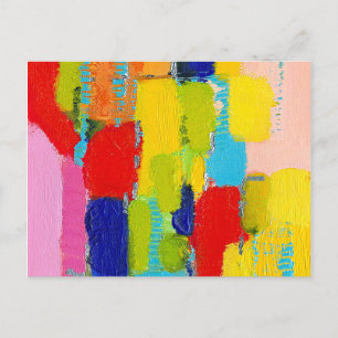 Fantastisch Abstract schilderen door Kris Taylor Briefkaart