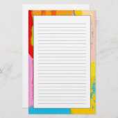 Fantastisch Abstract schilderen door Kris Taylor Briefpapier (Voorkant / Achterkant)