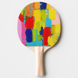Fantastisch Abstract schilderen door Kris Taylor Tafeltennisbatje
