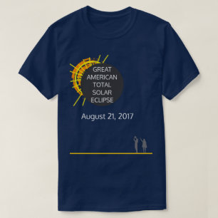 Fantastisch Amerikaans totaal zonnescherm T-shirt