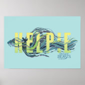 Fantastisch Beasts Kelpie Poster (Voorkant)