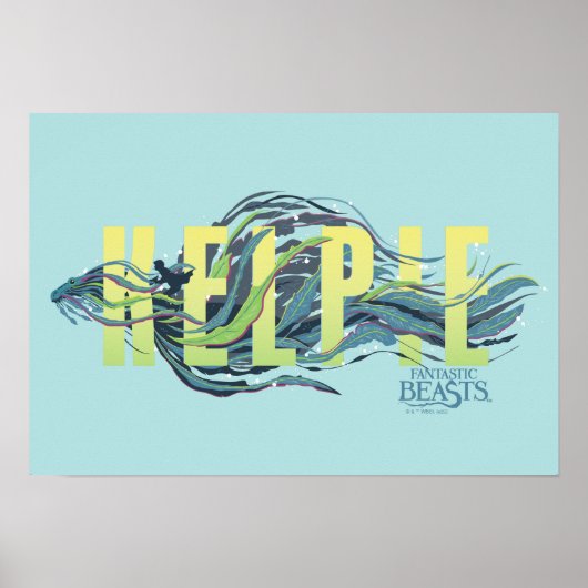 Fantastisch Beasts Kelpie Poster (Voorkant)