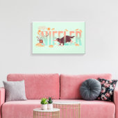 Fantastisch Beasts Niffler Canvas Afdruk (Insitu (Woonkamer))