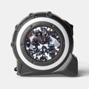 Fantastisch Elegant Diamond Gem-Afbeelding Rolmaat