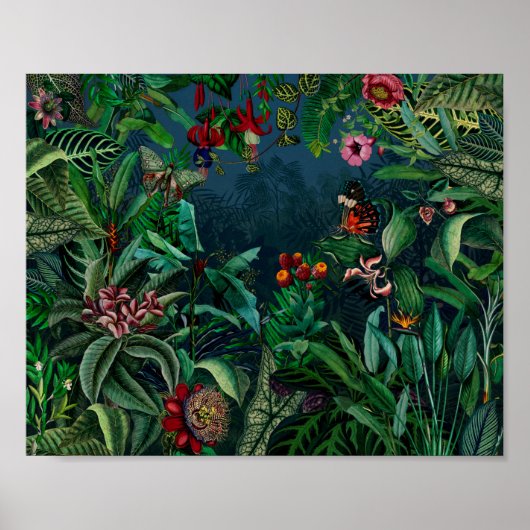 Fantastisch Fabulous Midnight Rainforest Poster (Voorkant)