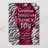 Fantastisch, fel en vijftig! kaart (Voorkant / Achterkant)