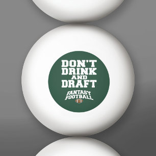 Fantastisch Football - Niet Drinken en ontwerpen Pingpongballen