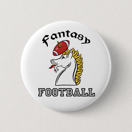 Fantastisch Football Ronde Button 5,7 Cm (Voorkant)