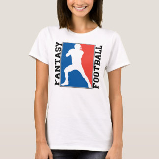 Fantastisch Football, rood wit en blauw Logo T-shirt