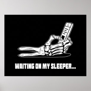 Fantastisch Football wacht op mijn slaapkamer... Poster