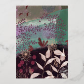 Fantastisch gezicht folie uitnodiging (Voorkant)