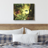 Fantastisch in de Amazone Canvas Afdruk (Insitu (Slaapkamer))